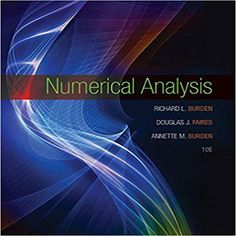 Numerical Analysis 10th Edition Pdf Download