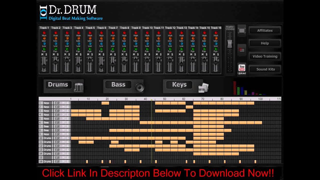 keyboard drums software free download